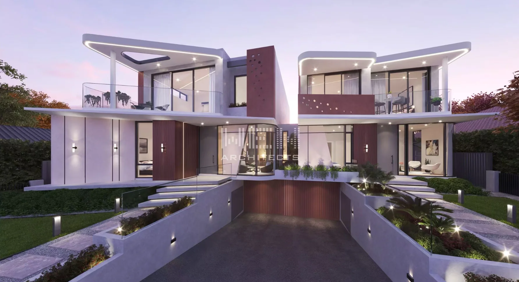 Completed Putney duplex development